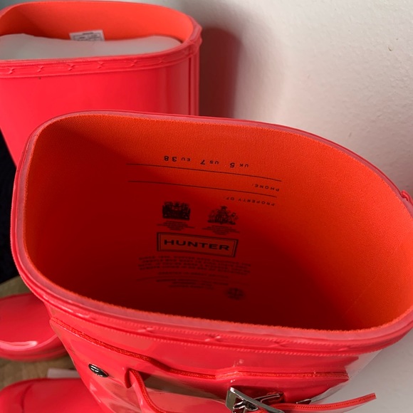 HUNTER original tall gloss boots - Picture 3 of 6